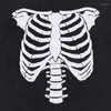 Men's T Shirts Heavy Fabric Vintage Carck White Skulls Print Shirt Men Women Streetwear Oversize TShirt Damage Burr T-Shirt KAPITAL Tees Top