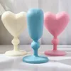 Ferramentas de Bakeware Alto amor Copo de silicone molde em forma de sabão em forma de gesso