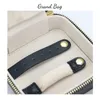 Cosmetic Bags Cases Women Gift Box For Jewellery Customized Jewelry Case Cow Leather Necklace Jewel Organizer Case Fashion Box Of Jewellery 230516