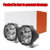 Новые 2PCS Motorcycles Furlight 6 Светодиодные рабочие места светлые светильники Spotlers Spotlight 6500K Мототека