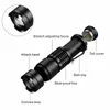 Flashlights Torches E5 3 Modes Bicycle Bike Cycling Light Lamp Flashlight edc Clip Lantern Camping Powerful Lamp Bike Light Front Torch Accessories P230517