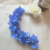 20 Colors Elegant Artificial Flower Wisteria Flowers Vine 34CM Home Garden Wall Hanging DIY Rattan Centerpiece Xmas Party