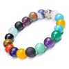 STRAND Charms armband met natuurstenen kralen 10 mm kleurrijke yoga jades kristallen armbanden sieraden