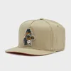 Ballkappen Neue Ankunft Cartoon Snapback Männer Frauen Khaki Hip Hop Flacher Hut Unisex Erwachsene Outdoor Sport Sommer Sonnenblende Kopfbedeckung Gorras EP0393 AA220517