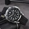 2023 montres pour hommes OMG mouvement à quartz montres lunette en céramique montres de mode d'affaires bracelet en silicone montres lumineuses