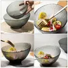 Bowls Clear Bowl Containers Delicate Storage Pasta Practical Multi-use Fruit Tray Salad