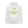 Sweats à capuche pour hommes This Amazing House Funny Cleaning Maid Clean Humour Manches longues Europe Sportswears Graphic Outdoor Sweatshirts
