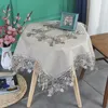 Tovaglia Rettangolo Piccola Tovaglia Vintage in Pizzo Shabby Chic Copertura Ricamata per Tavoli da Pranzo per Banchi di Nozze