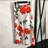 Red Flower Shirt Womens Two Piece Pants Retro Ladies Tees Loose Fitting Trousers New Long Sleeved Pajamas