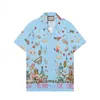 Designer-Shirt Herren-Knopf-Up-Shirts drucken Bowling-Shirt Hawaii Blumen lässige Hemden Männer schlank Fit Kurzarm Kleid Hawaiian T-Shirt M-3xl U29