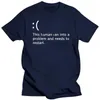 Męskie koszule T Shirt Computer Programmer Blue Ecen of Death - Kair Błąd kawy