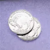 3d alívio 1 oz oz búfalo de prata americano raro moeda comemorativa colecionável colecionável presente artesanato