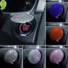 New Car Ignition Onekey Start Stop Push Button Switch Button Protective Cover Auto Decoration Interior Rhinestone Engine Accessories