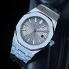 Luxury Diamond Watches Mens relógios Designers Relógios de movimento automático de ouro rosa Aço inoxidável Sapphire à prova d'água