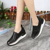 ドレスシューズakexiya sepatuプラットフォームperak pantofel bling creepers nyaman wanita slip on swing flat malas zapatos de mujer 230517