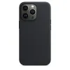 Capas de couro com capa de telefone para iPhone 15 14 13 12 Pro Max 15 Plus Capa magnética de carregamento sem fio Capa traseira móvel