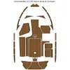 2014 Malibu 23 LSV Badeplattform Cockpit Pad Boot EVA Schaum Teak Deck Bodenmatte