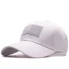 Kogelcaps nieuwe aankomst mannen dames honkbal caps usa vlag borduurwerk katoen snapback unisex outdoor sport sunshade zon caps papa hoed ep0058 aa220517