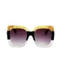 Солнцезащитные очки с многоцветными солнцезащитными очками для женщин.
