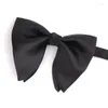 Бабочка Большой галстук для мужчин свадьба банкет Bowtie Party Formal Bowties аксессуары узкая черная черная бабочка Cravat