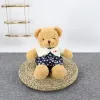 Kawaii Teddy Bear Doll Plush Toy Toy Sweater Pillow Wedding Urso de feriado para crianças namorada namorada aniversário aniversário presente de natal