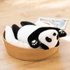 Simulation mignon trésor National Panda poupée en peluche jouet bébé oreiller de couchage fille cadeau tapis tapis de maison