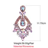 Dangle Lustre Big Drop Boucles D'oreilles Femmes Déclaration Boucle D'oreille Drag Queen Pageant Bijoux De Mode De Mariage De Mariée Boucles D'oreilles En Gros 230516