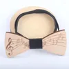 Papillon Moda Uomo Camicia Cravatta sottile Musica Accessori da uomo in legno 2023