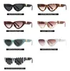 Lunettes de soleil Vintage Cat Eye Femmes Mode Luxe V Marque Designer Lunettes Uv400 Gafas De Sol Mujer