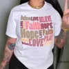 Camiseta de diseñador de ropa para mujer, novedad de 2023, camiseta de manga corta con cuello redondo para mujer, blusas europeas grandes con estampado de letras a la moda