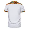 Herrpolos afrikansk tryckt t -shirt för män överdimensionerad kort ärm snabb torr casual polo skjortor africa stil stilfullt lapptäcke mens topps 2xl 230517