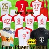 Bayern de Munique Camisa de futebol 2021 2020 soccer jersey football shirt LEWANDOWSKI MULLER KIMMICH 21 20 HUMMELS Camisa de futebol 120º aniversário 120 anos