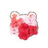 Grosgrain lint haar bogen haarclips babymeisjes bloem elastische haarbanden Haarclips haarspelden spookpakken voor kinderen haarbanden