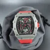 Luxusuhr, Sport-Silikon-Armband, Quarzuhr, Chronograph, Designer-Stil, hochwertige Uhr