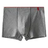 Slip hommes sous-vêtements rayés Boxer coton confortable doux respirant slips antibactérien mâle Lingerie culotte