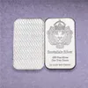 Scottsdale Silver Bar One Troy Ounce Bullion Bar med Vitrine - 999 Pläterad Silver