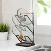 Organisation Pot Lid Storage Rack Pan Lid Cover Holding Cabinet Pantry For Home Kitchen Save Space Pan Lit förvaring Holder Racks Organizer