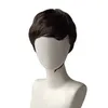 Free Shipping For New Fashion Items In Stock Short Curly Lace Wig Elderly Women Lightweight Breathable Natural Looking Hairpiece