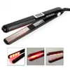 Curling Irons Hair Flat Irons Ultrasonic Infrared Cold Hair Care Iron Keratin Treatment for Frizzy Hair Recovers the Damaged Hair Straightener 230517
