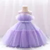 Vestidos de menina gaun ulang tahun pertama balita untuk pakaian bayi perempuan tutu putri batisan payet anak kostum pesta 0 5 230516