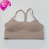 Lu beha uitlijn yoga sport hoge impact fitness naadloze top gym vrouwen actieve slijtage yoga workout vest sport tops lulu dezelfde stijl