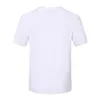 2023 Summer Paris T-shirt da uomo T-shirt firmata T-shirt alfabeto floccato di lusso T-shirt in cotone casual a maniche corte da donna verde moda classica