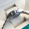 Orijinal kutu ile lüks deniz-sakin D-mavi saatler seramik çerçeve safir erkek 44mm erkek izle moda otomatik hareket mekanik kayma kilit tokası wrsiwatches
