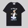 Casablanc Designer Herren-T-Shirt-Set, Masao San Print, Herren-Freizeithemd und kurzes Damen-Lose-Seidenhemd, hochwertige T-Shirts, kostenloser Transport, Herren-T-Shirt S-3XL