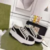 Fashion Designer shoes real luxury leather Handmade Multicolor Gradient Technical sneakers man women famous shoe Casual Shoes Trainers brand S309 003