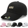 Kogelcaps nieuwe aankomst mannen dames honkbal cap letters borduurwerk zomer papa hip hip hop unisex zon vizier sport gorras hot sale ep0354 aa220517