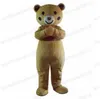 Halloween Yellow Bear Maskottchen Kostüm Simulation Cartoon Charakter Outfit