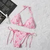 20 kolorów zestaw bikini seksowne bikini letnie projektant plażowy bikini stroje kąpielowe koronkowe kostiury kąpiel