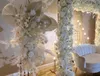 2st/set) hög 300 cm) Ny ankomst bröllopsdekoration Flower Arch Anpassad Cherry Tree Arch Artificial Cherry Blossom Arch for Wedding Stage IMake908