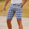 MENS SHORTS Fashion Plaid Beach Hawaiian Casual Trend Camouflage Military Bermuda High Quality Streetwear 230516